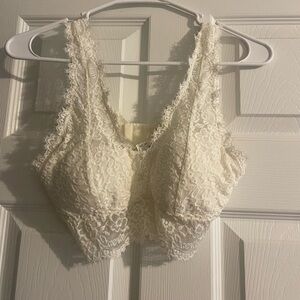 White aerie bralette